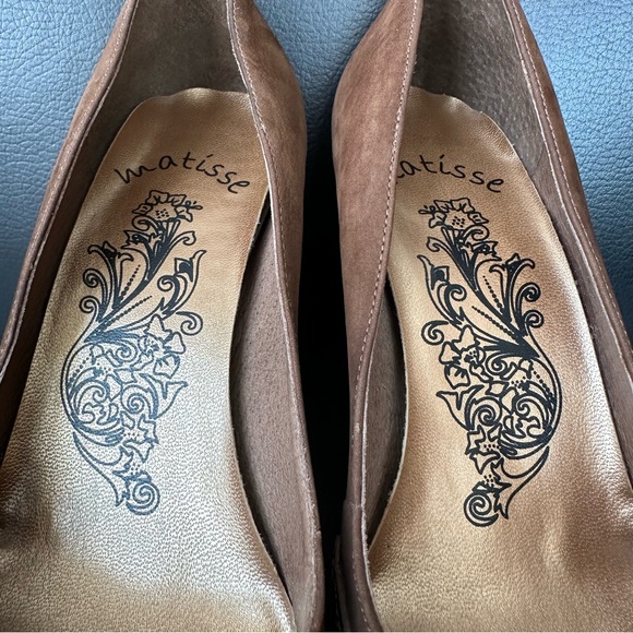 Matisse leather high heels with flower detail - Picture 5 of 9